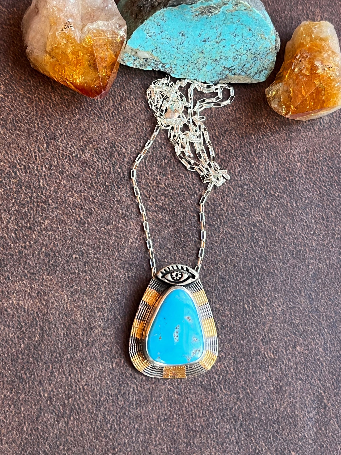 Kingman Turquoise Necklace