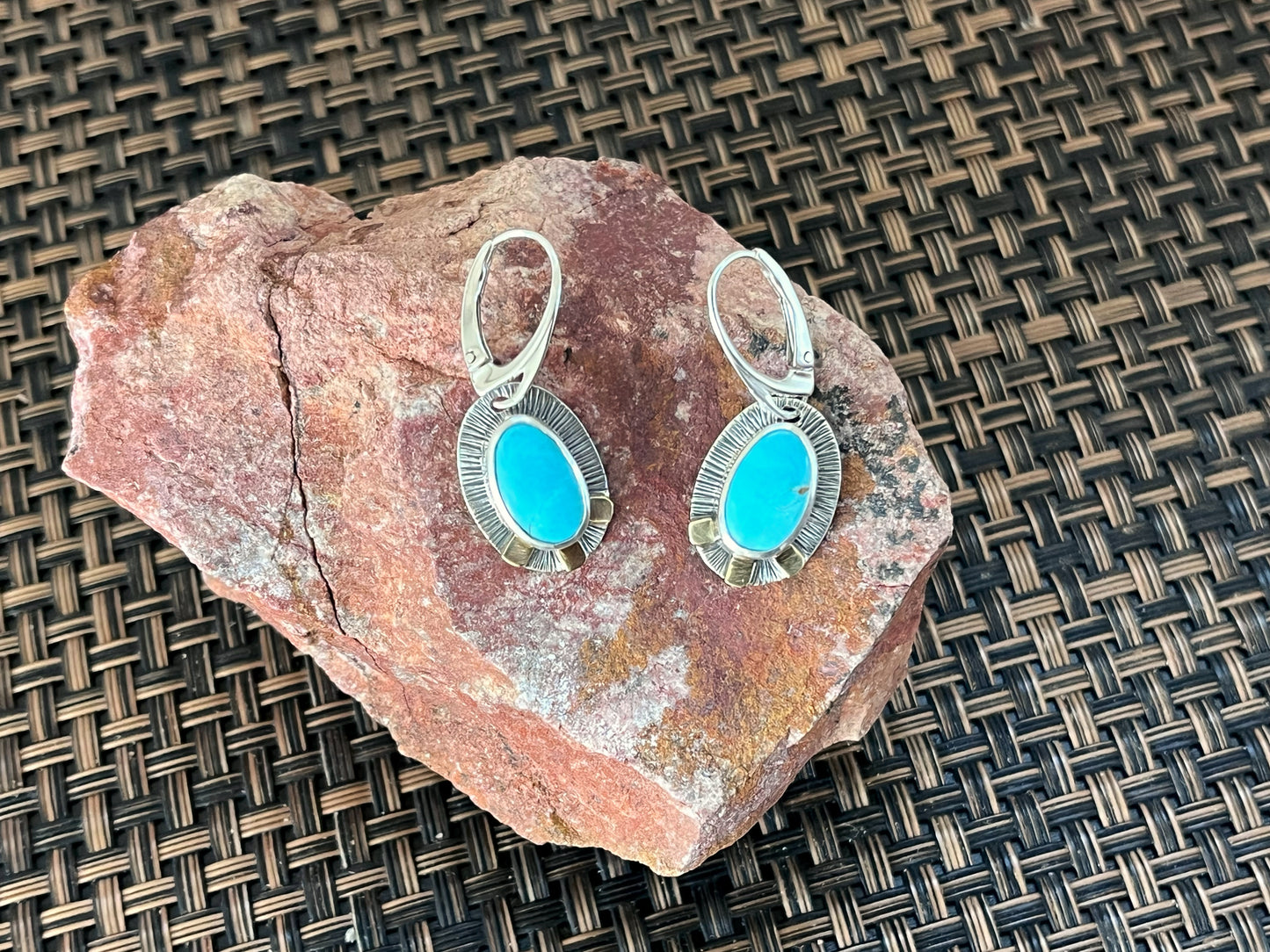 Chilean Turquoise Earrings