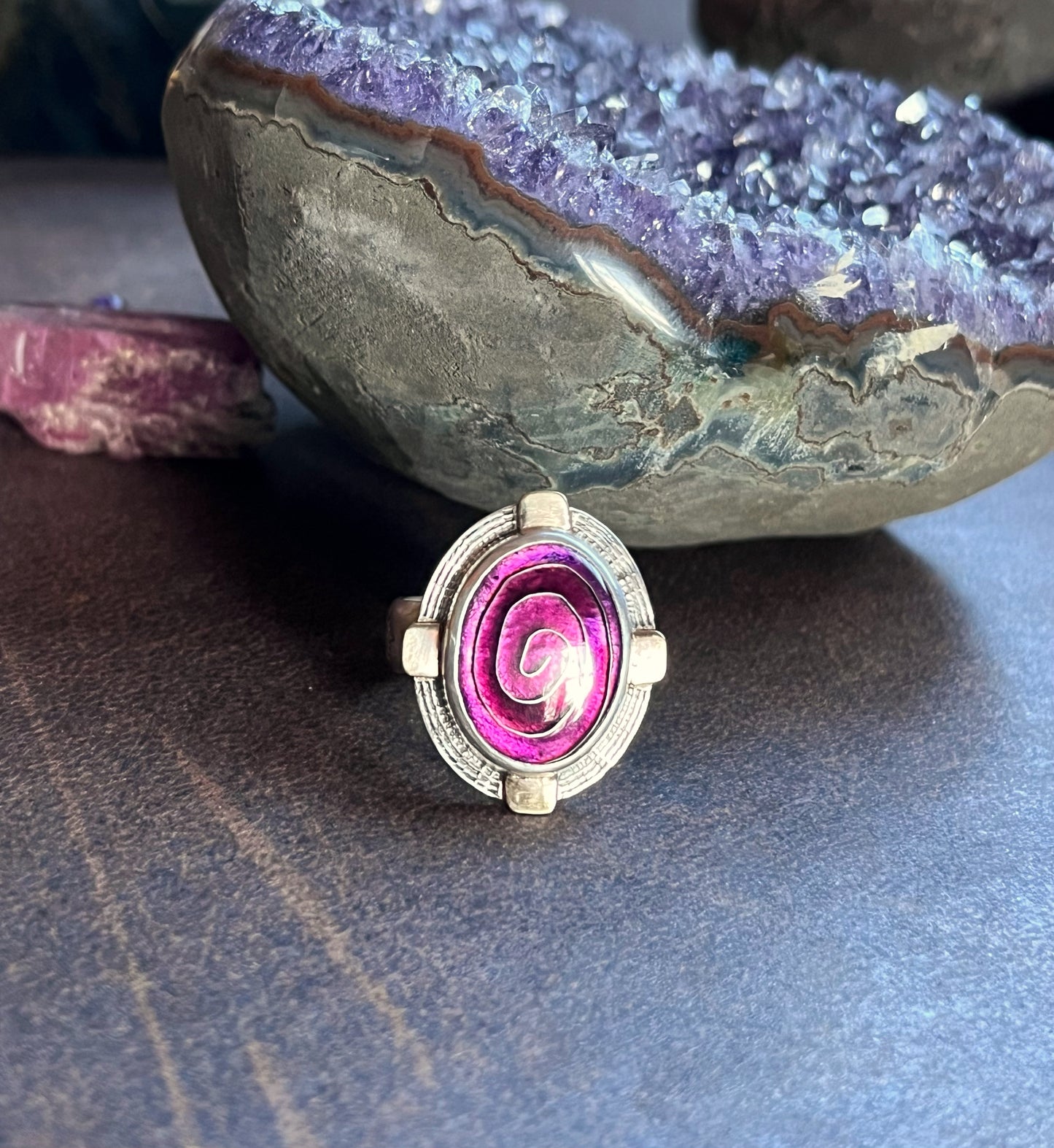 Spiral of Life Ring size 7, 8 or 9