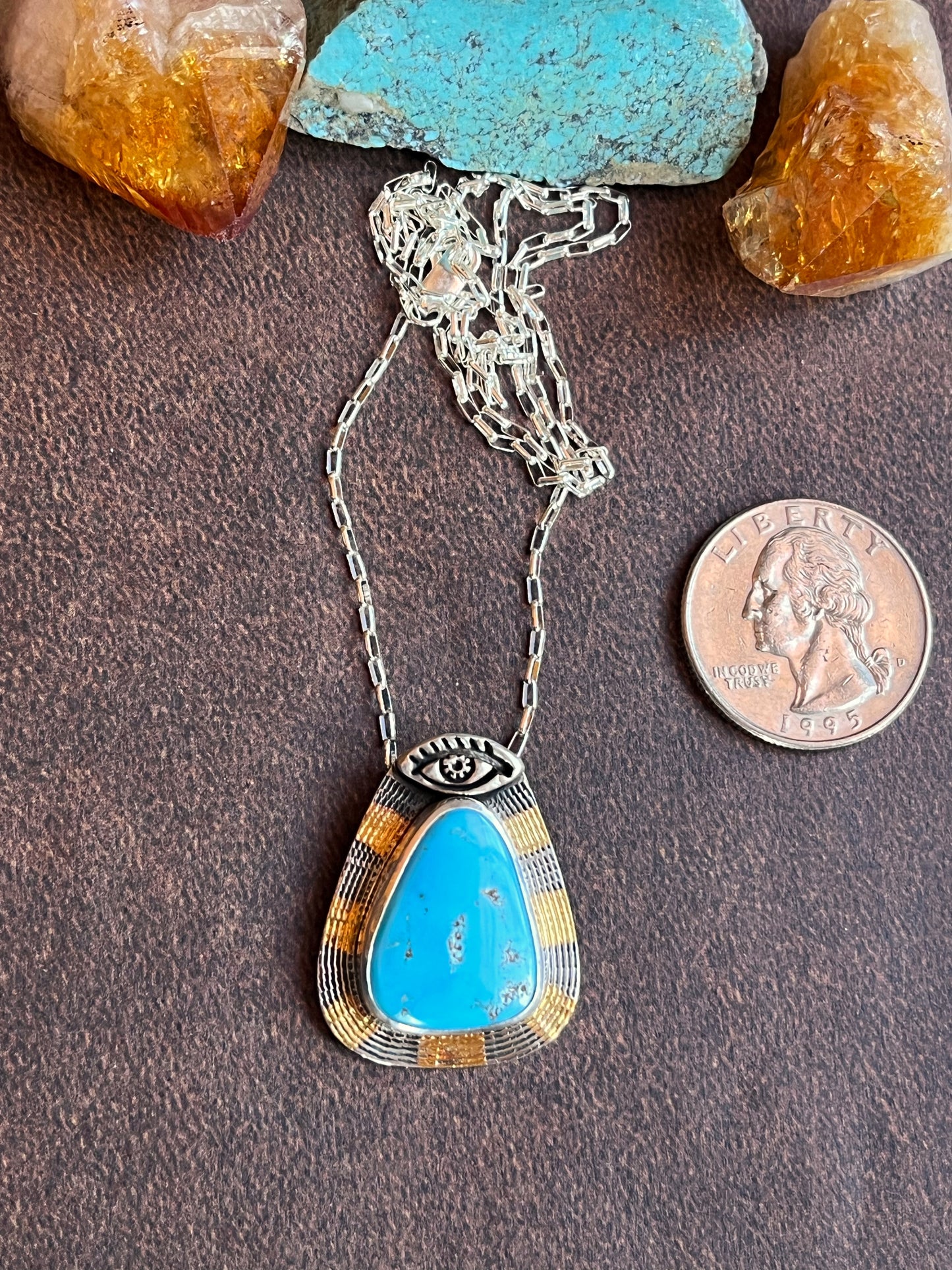 Kingman Turquoise Necklace