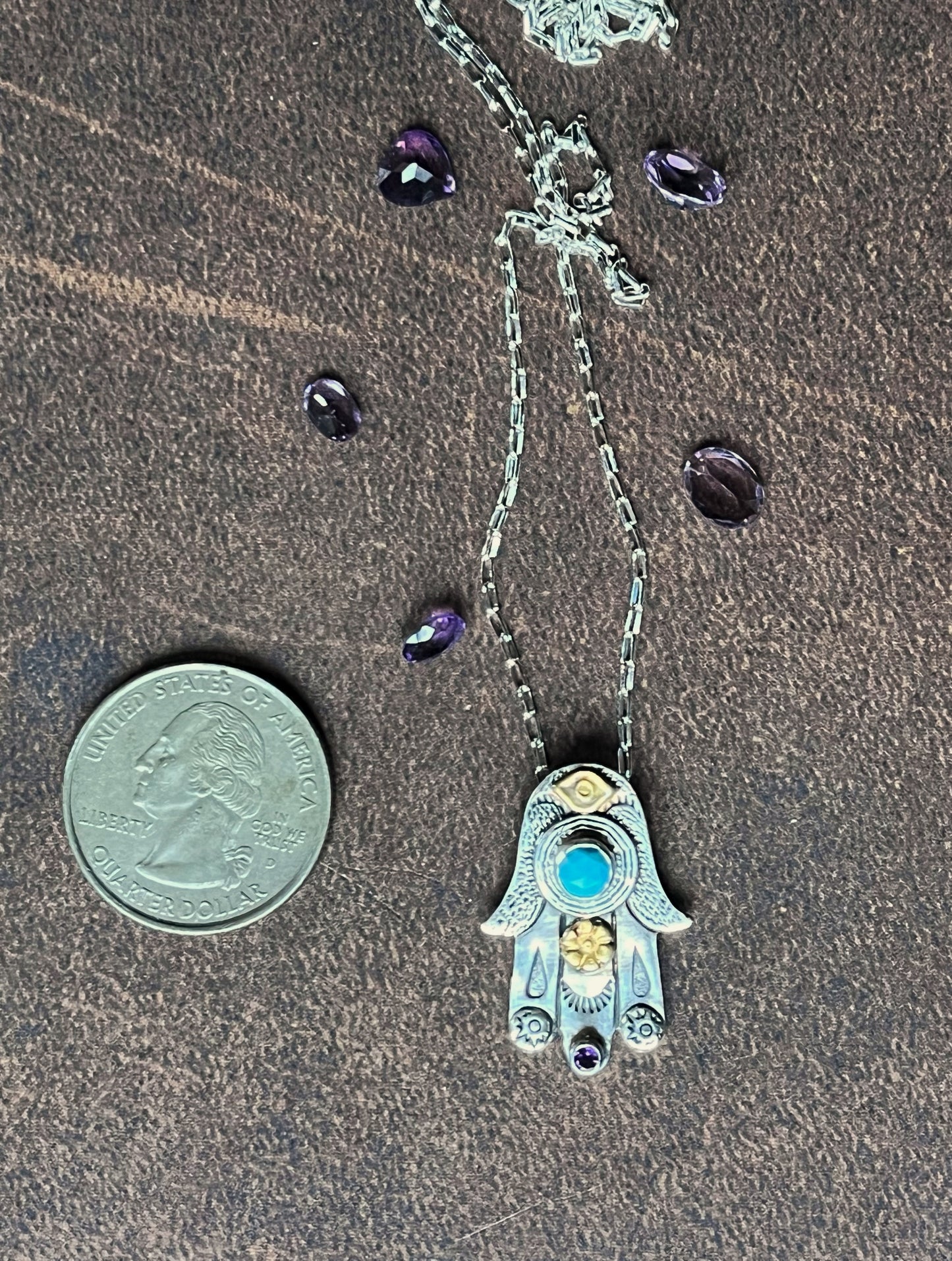 Hamsa Necklace
