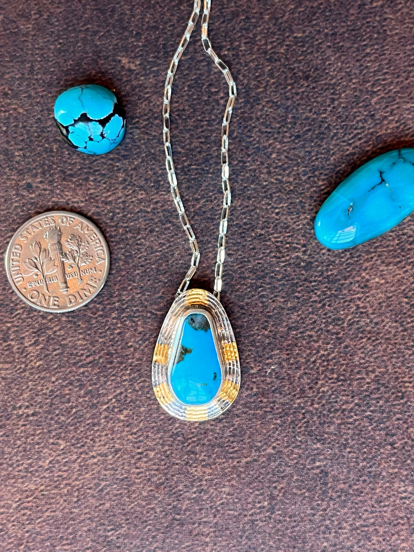 Kingman Turquoise Necklace