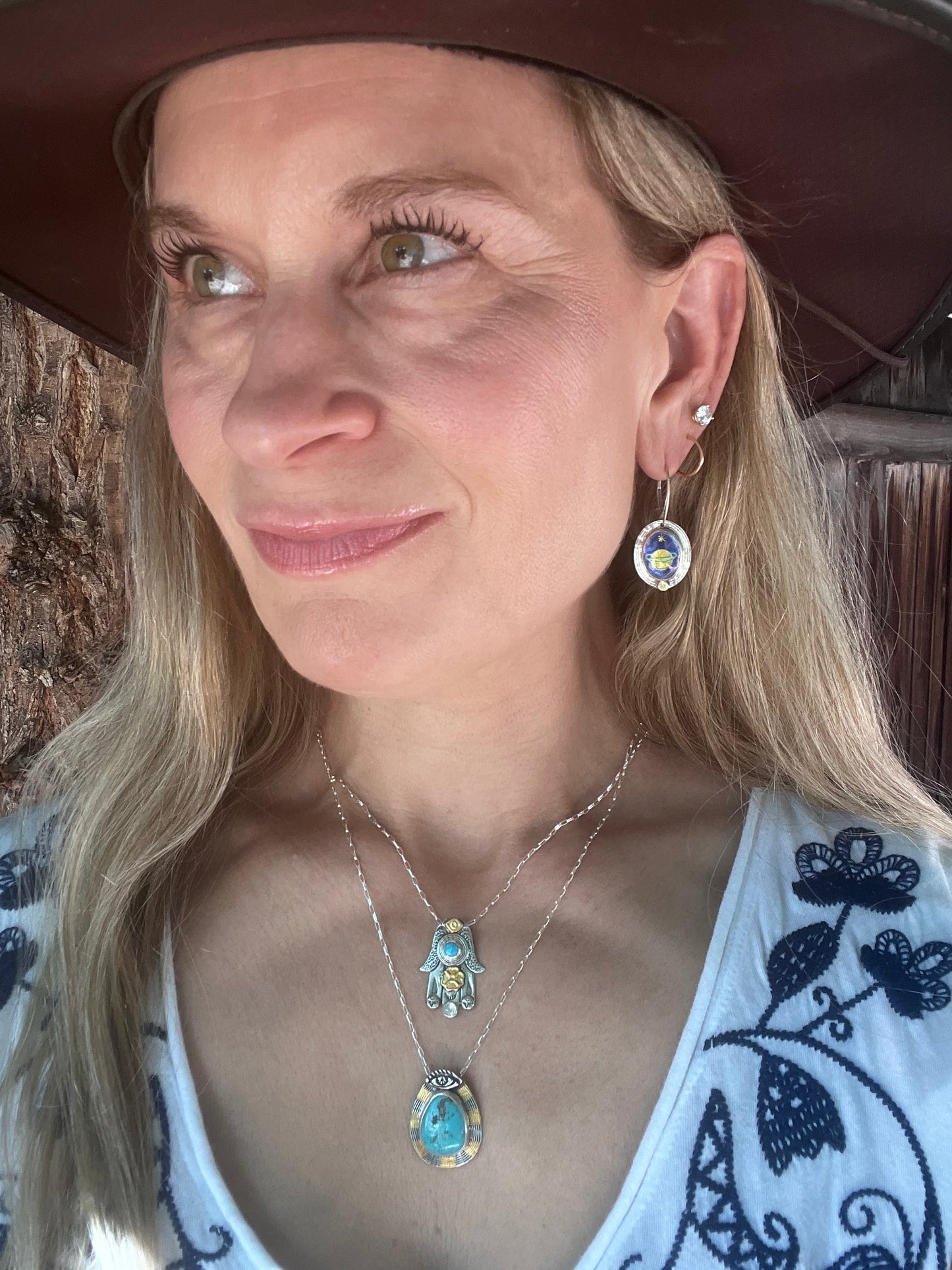 Saturn Earrings