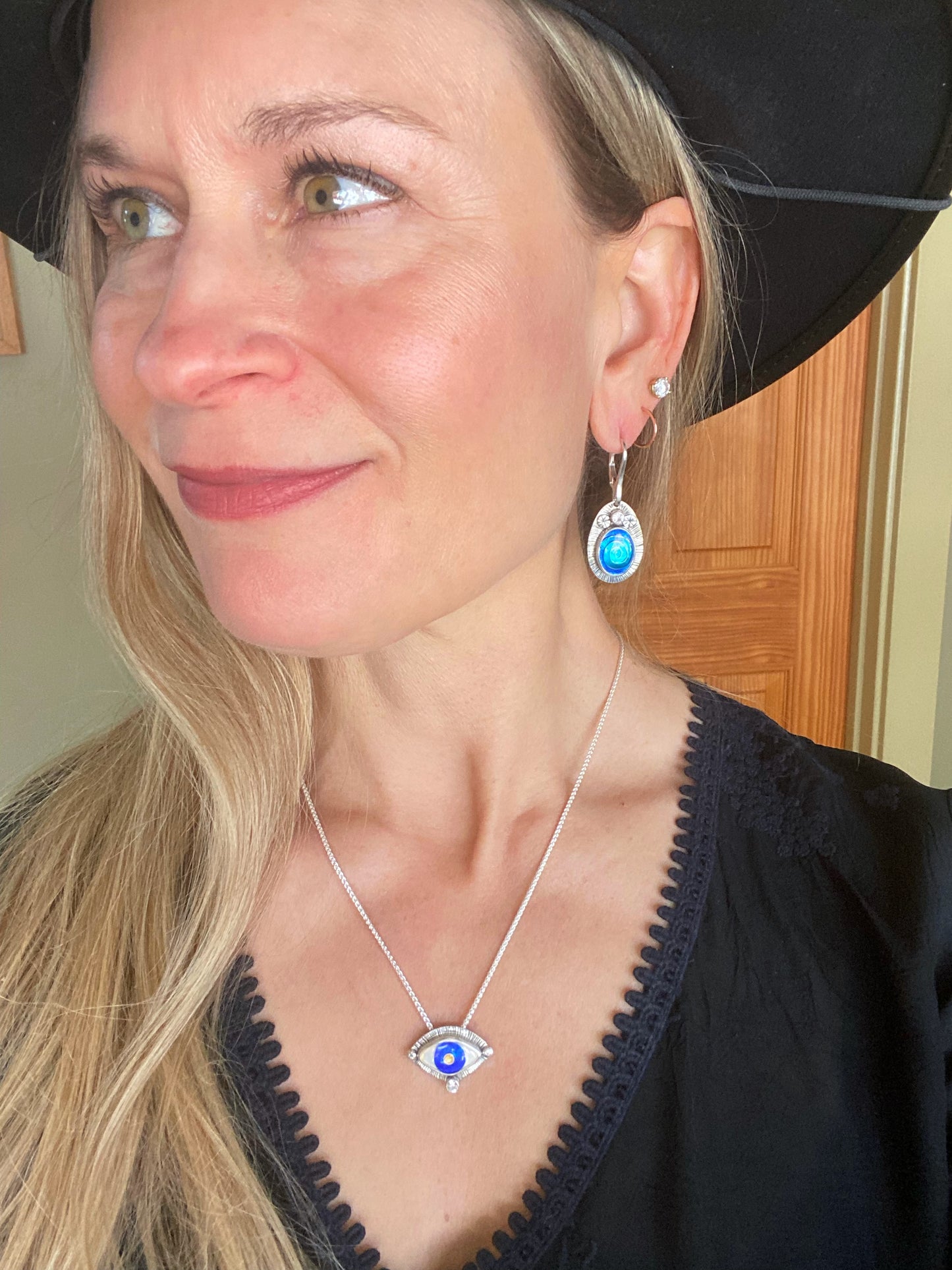 Blue Evil Eye Necklace