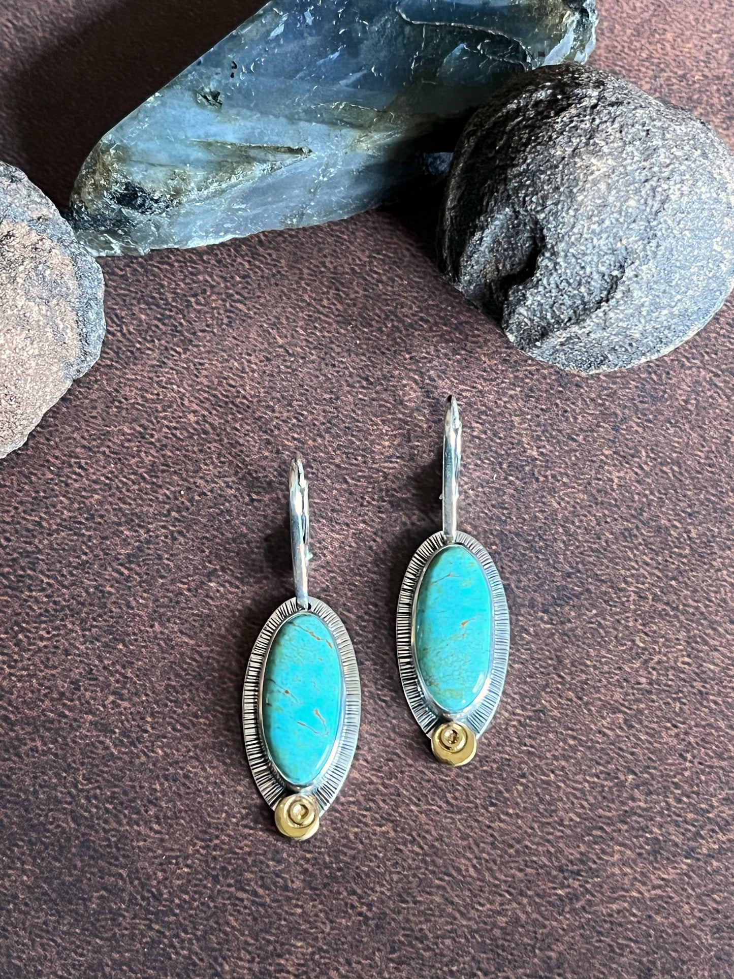 Kingman Turquoise Earrings