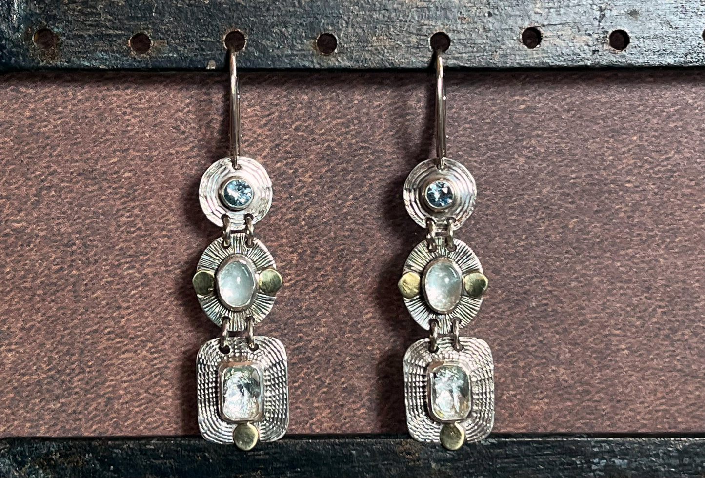 Aquamarine Drop Earrings