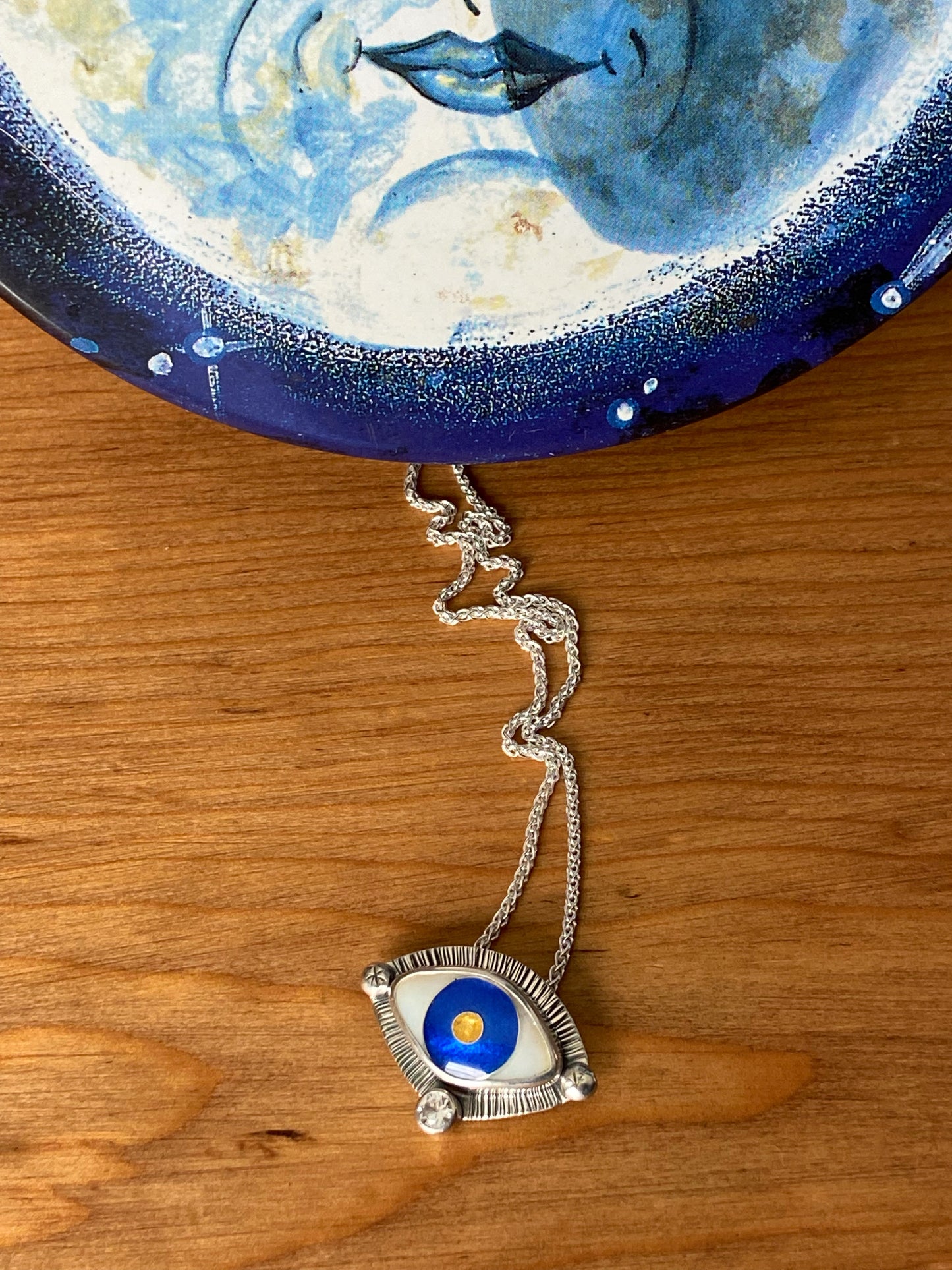 Blue Evil Eye Necklace