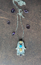 Load image into Gallery viewer, Hamsa Necklace