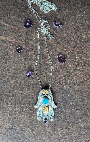 Hamsa Necklace