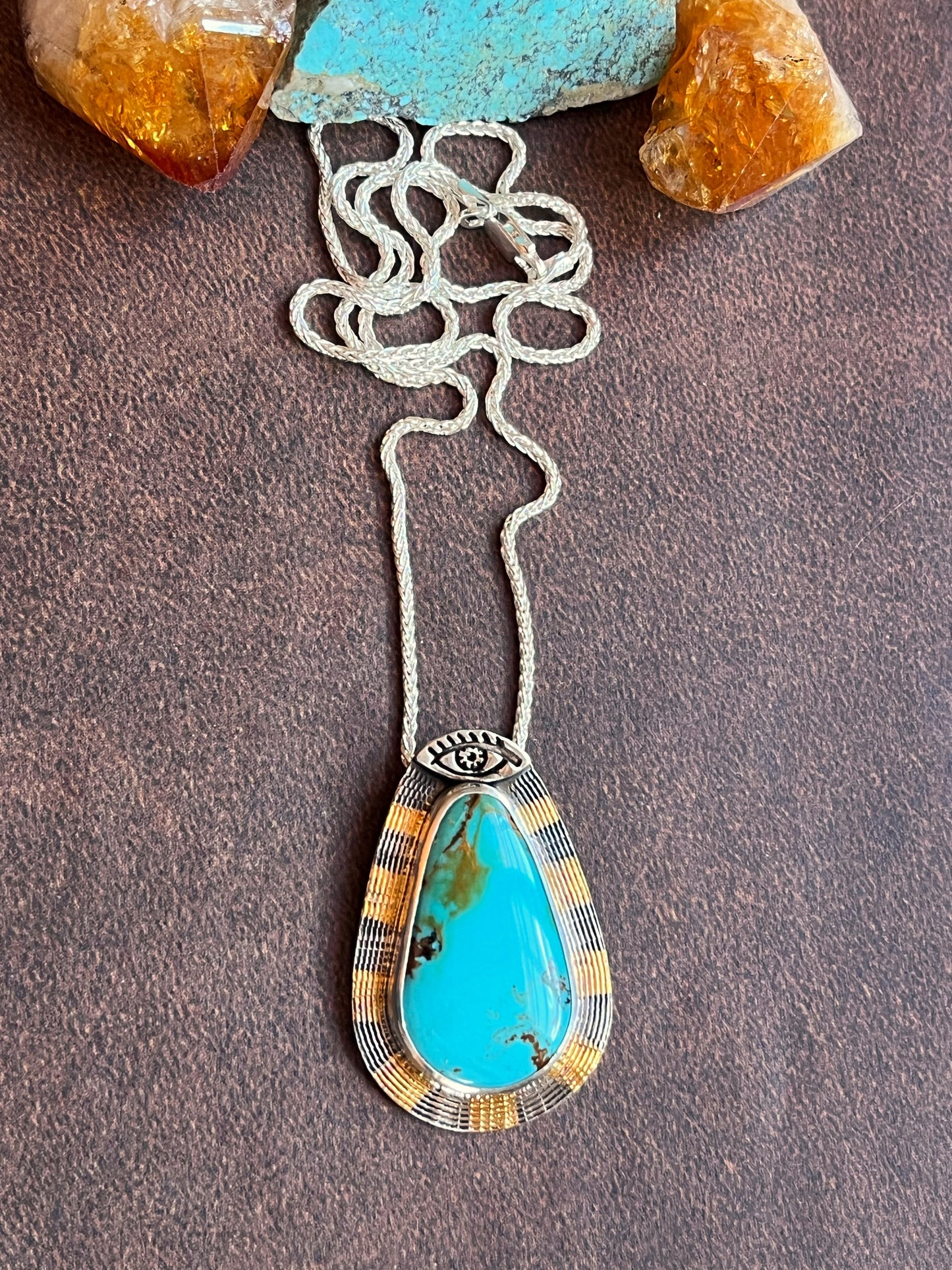 Kingman Turquoise Necklace
