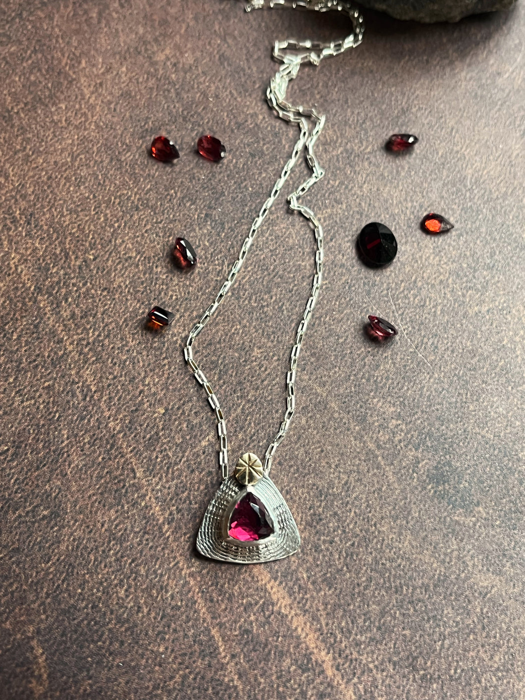 Rhodolite Garnet Necklace