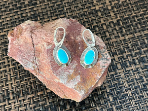 Chilean Turquoise Earrings