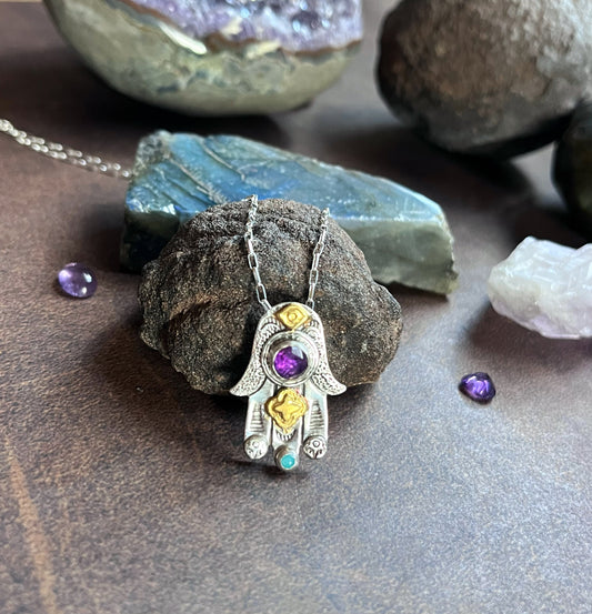 Hamsa Necklace