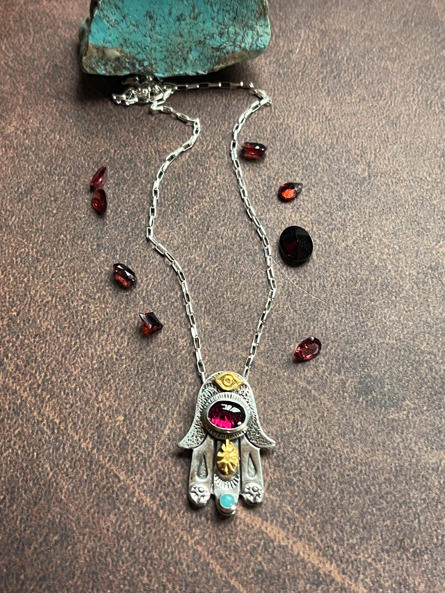 Hamsa Necklace