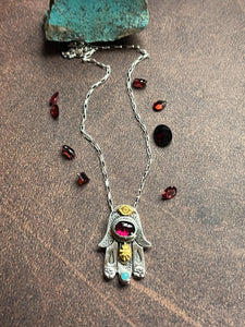 Hamsa Necklace