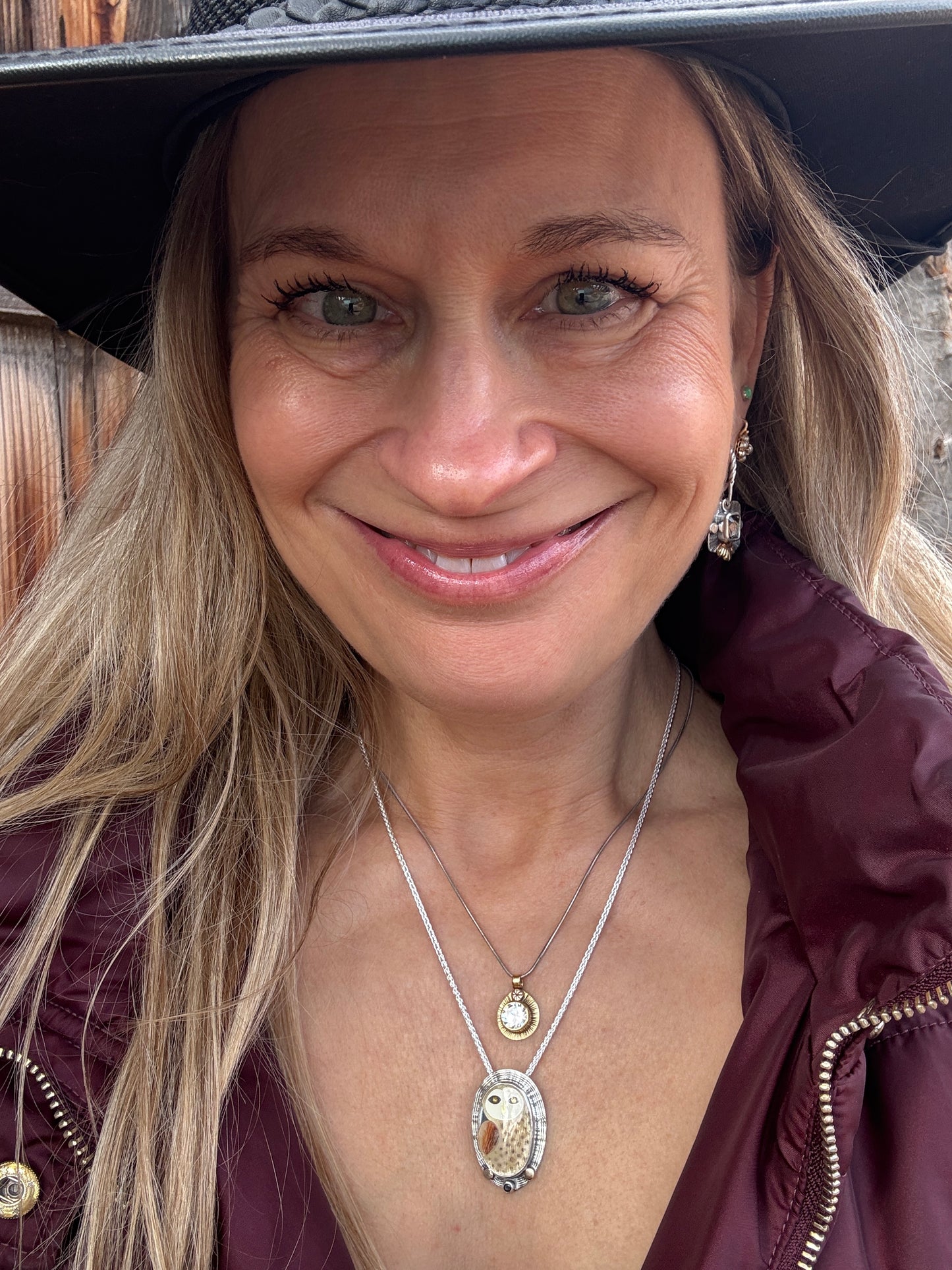 Barn Owl Spirit Necklace