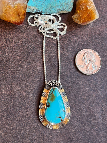 Kingman Turquoise Necklace