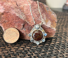 Load image into Gallery viewer, Fire Agate Necklace