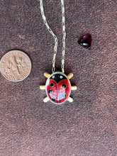 Load image into Gallery viewer, Cloisonné Ladybug Necklace