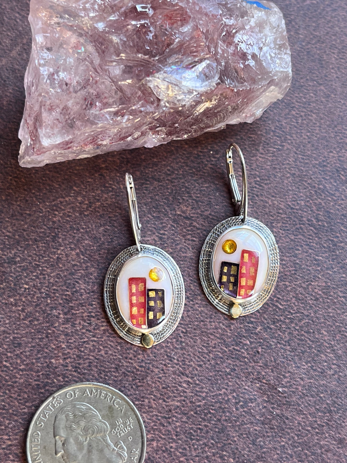 Cityscape Earrings
