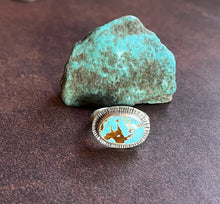 Load image into Gallery viewer, Nevada Turquoise Ring - Size 7