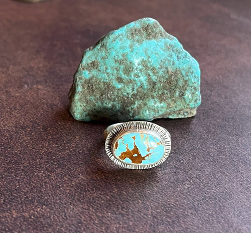 Nevada Turquoise Ring - Size 7