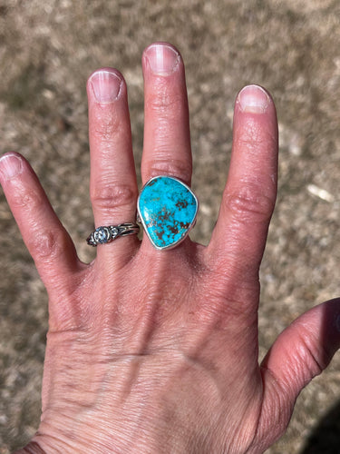 Arizona Kingman Turquoise Ring - size 8.25