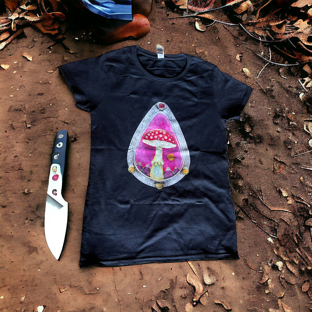 Mushroom Tee Shirt - women’s