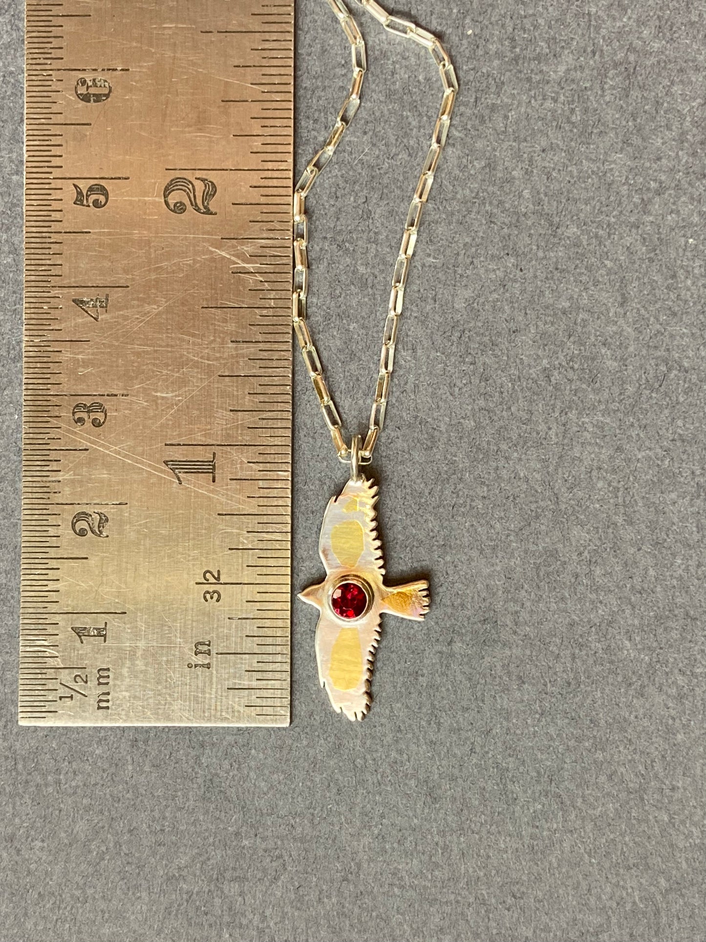 Raven Spirit Charm Necklace