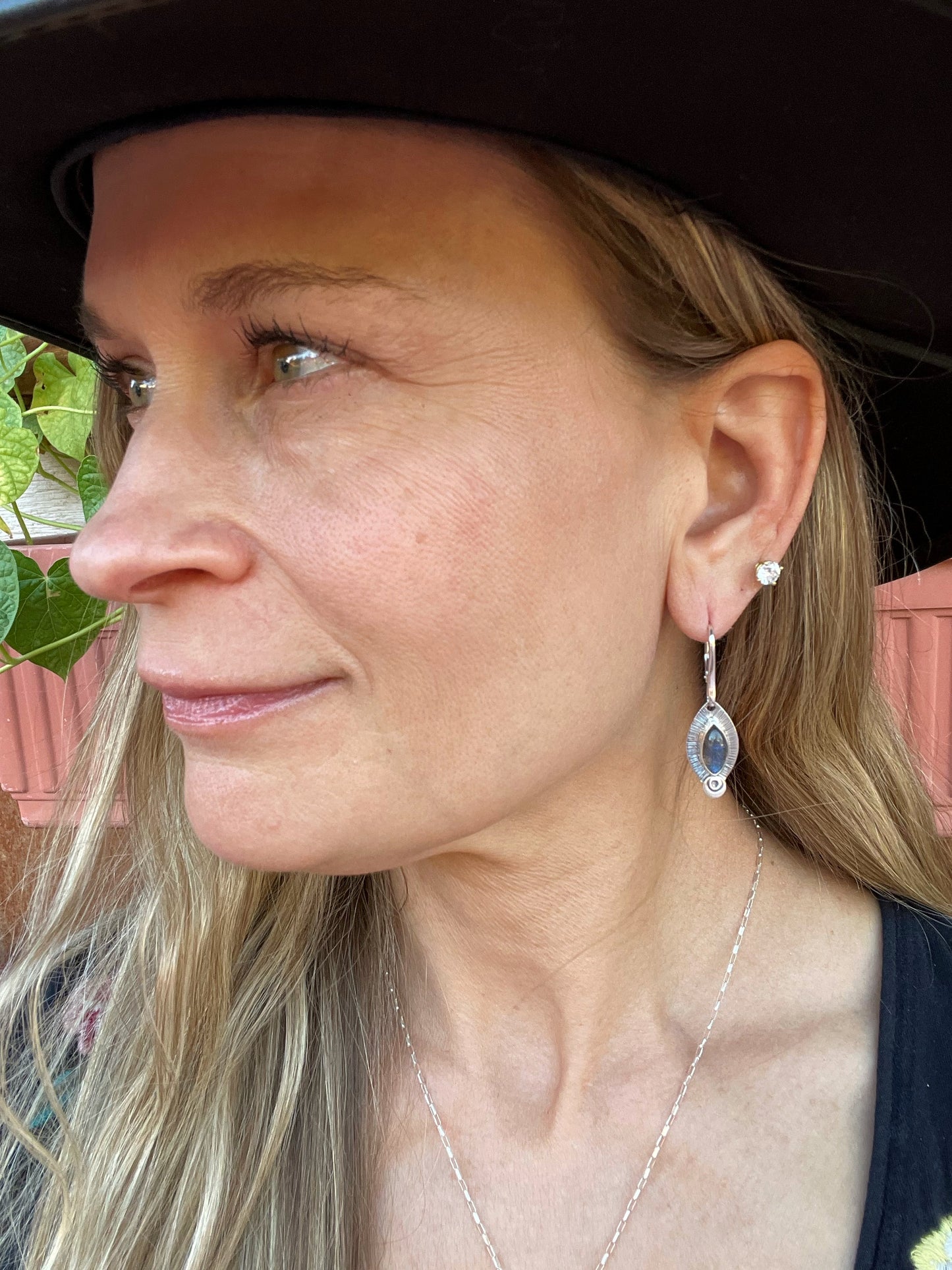 Labradorite Earrings