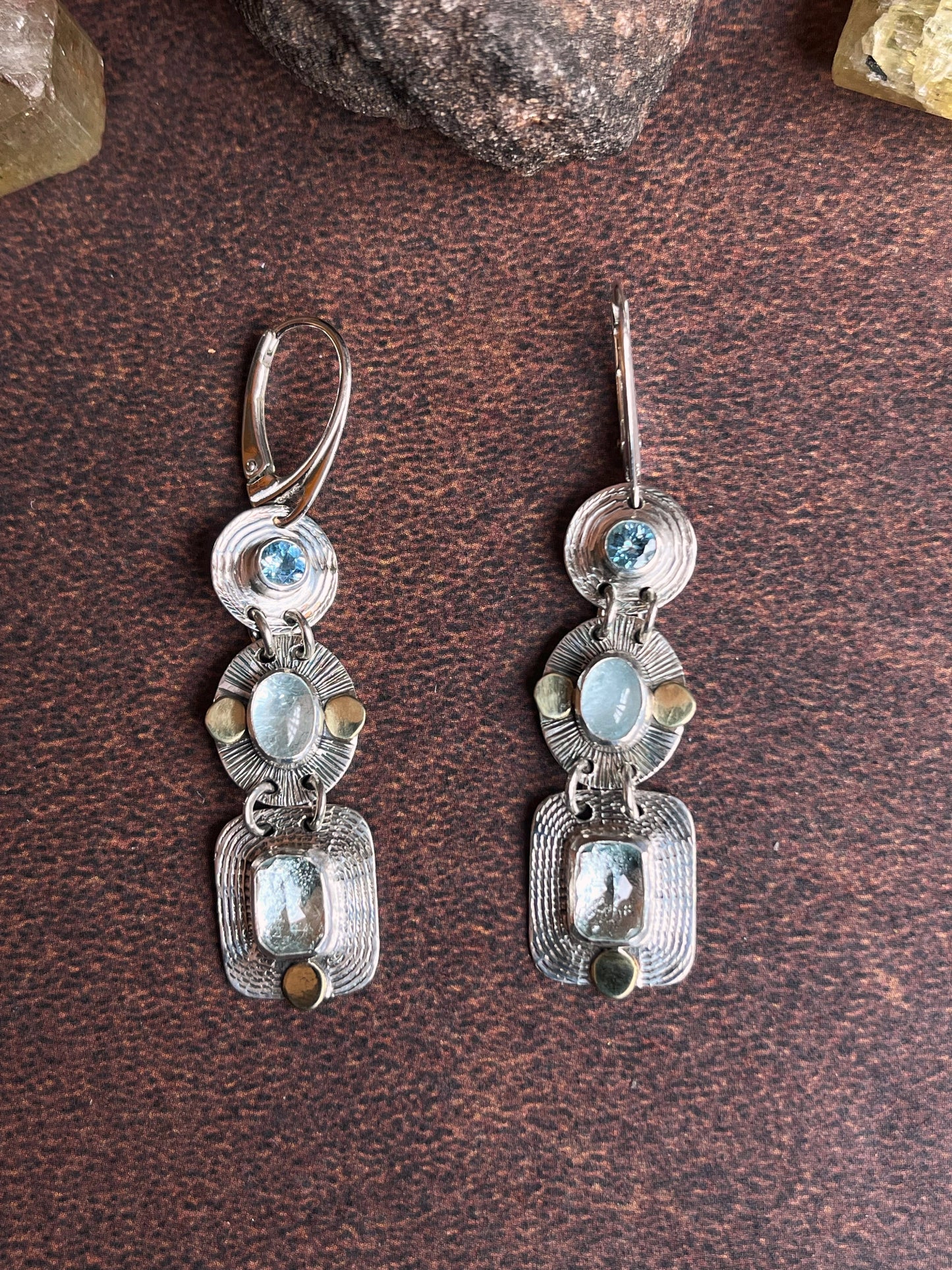 Aquamarine Drop Earrings