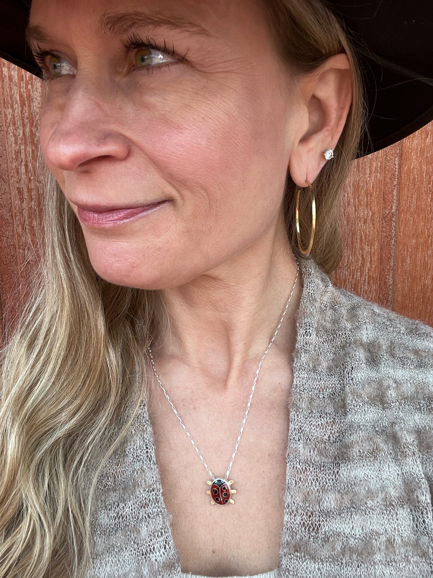 Ladybug Necklace