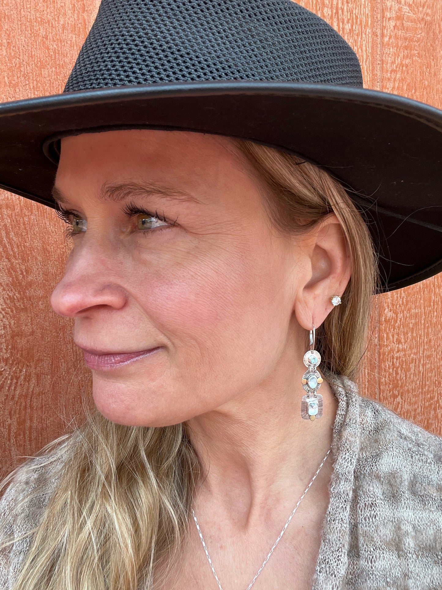 Aquamarine Drop Earrings