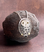 Load image into Gallery viewer, Snowy Owl Necklace