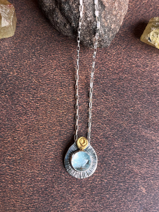 Aquamarine Necklace