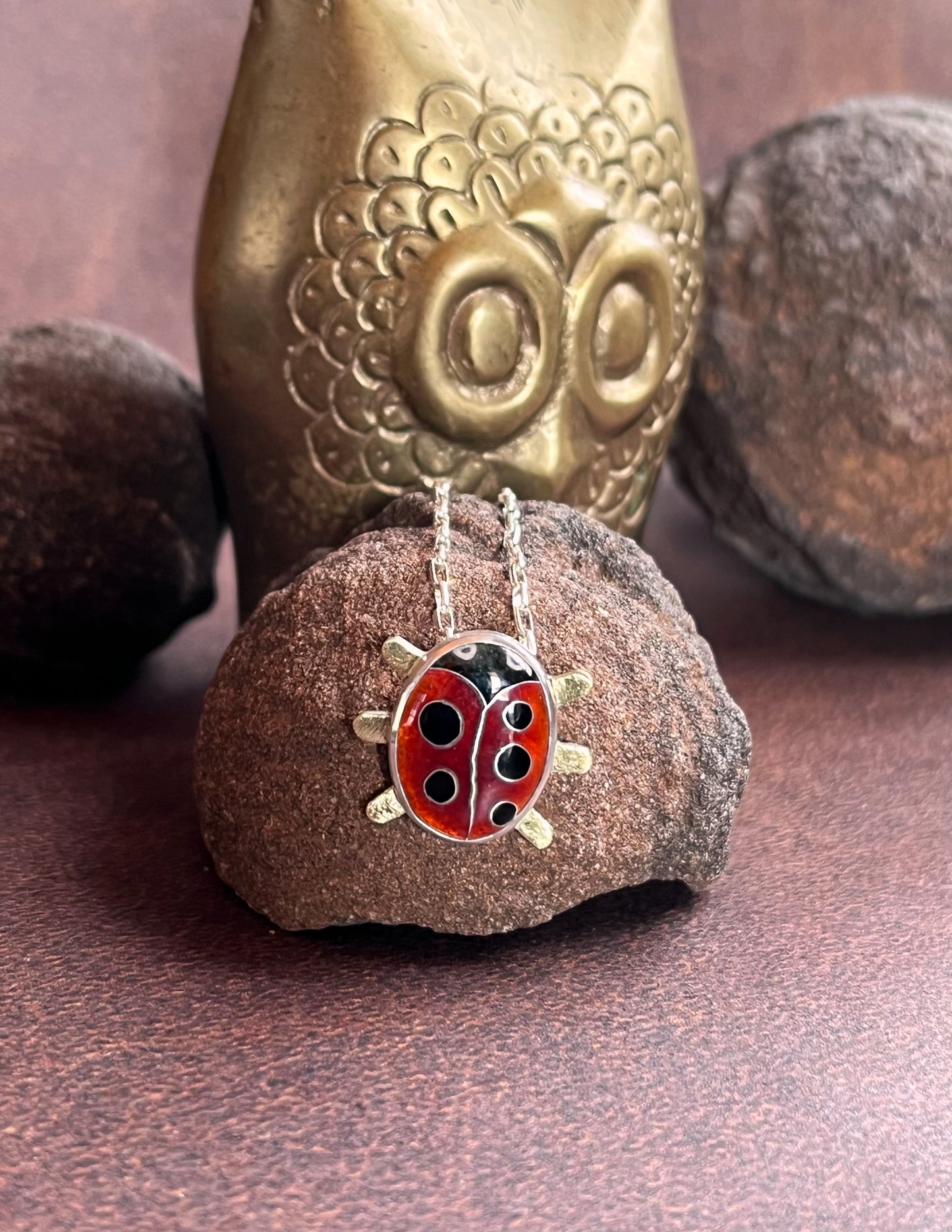 Ladybug Necklace
