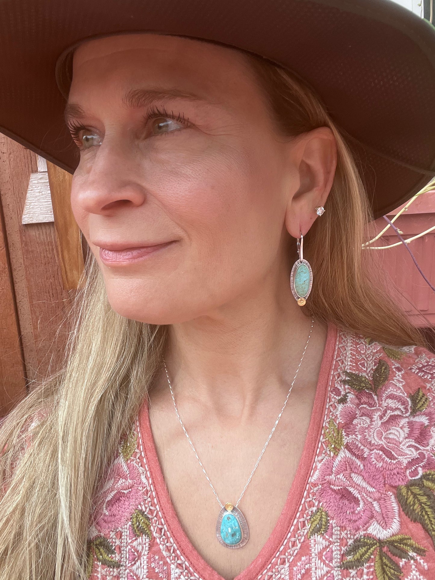 Kingman Turquoise Earrings